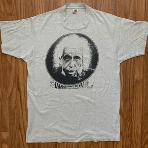 Vintage Albert Einstein single stitched t shirt.